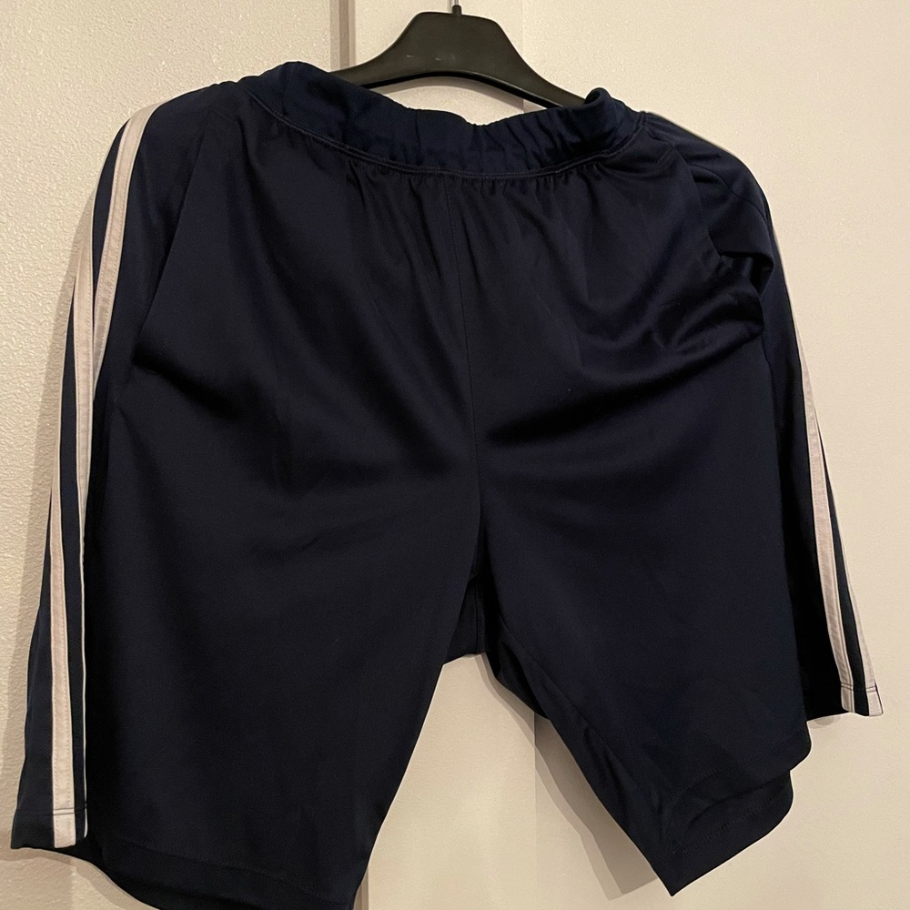 Medium Navy Blue Adidas Sport Shorts